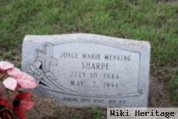 Joyce Marie Menking Sharpe