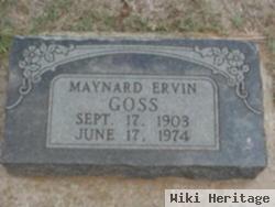 Maynard Ervin Goss