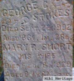 Mary R Short Stokes