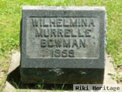 Wilhelmena Murrelle Bowman