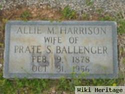 Allie Mina Harrison Ballenger