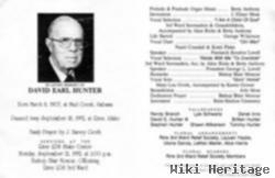 David Earl Hunter