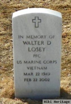 Walter D Losey