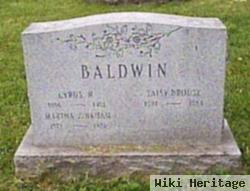 Martha A. Baldwin Zinkham