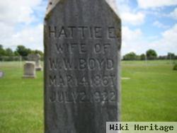 Hattie E Boyd