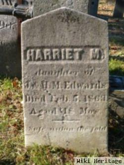 Harriet M Edwards