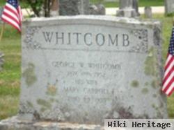 Mary Johanna Carroll Whitcomb