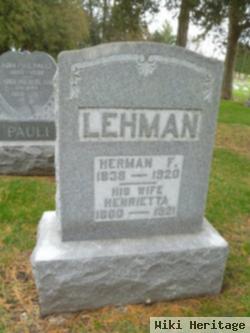 Herman F. Lehman