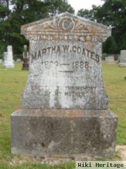 Martha Winham Coates