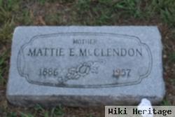 Mattie Elizabeth "lizzie" Mcclendon