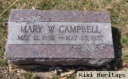 Mary W. Campbell