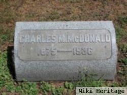 Charles M Mcdonald