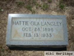 Hattie Ola Langley