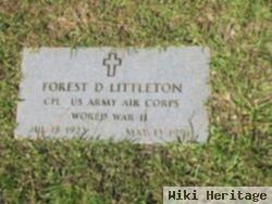 Forest D Littleton