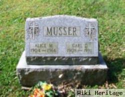 Carl D Musser