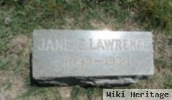 Jane E Lawrence