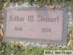 Esther W Stewart