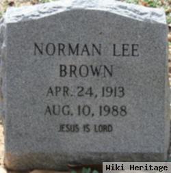 Norman Lee Brown