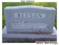 Frances I Beeson