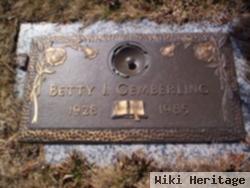 Betty I Gemberling