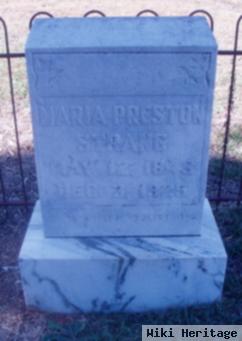 Maria Preston Strang