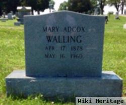 Mary Adcox Walling