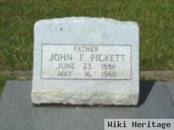 John F Pickett