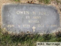 Owen M Ford