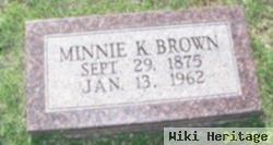 Minnie K Brown