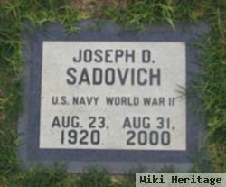 Joseph Daniel "joe" Sadovich