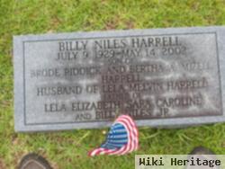 Billy Niles Harrell