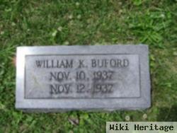 William K Buford