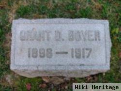 Grant D Boyer