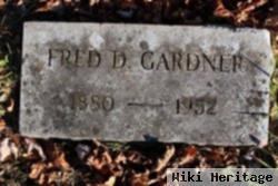 Frederick D Gardner