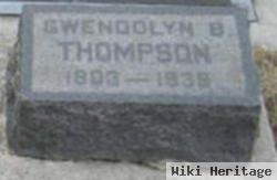 Gwendolyn B Mcdonough Thompson