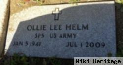 Ollie Lee Helm