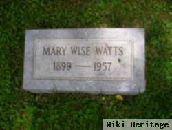Mary Elizabeth Wise Watts