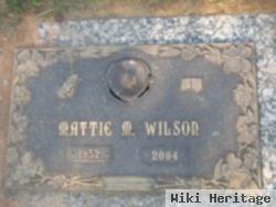 Mattie M Thorpe Wilson