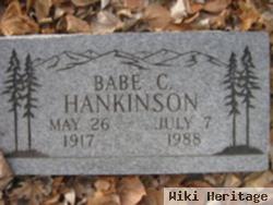 Babe C. Hankinson