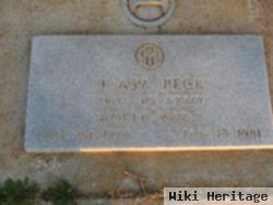 J Asa Peck