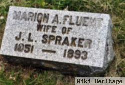 Marion A. Fluent Spraker