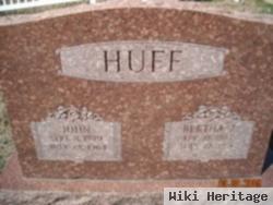 Bertha J Redhage Huff