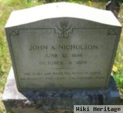 John A. Nicholson