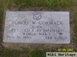 Robert W Cormack