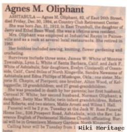 Agnes Marie Wood Oliphant