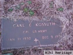 Carl E Kossuth