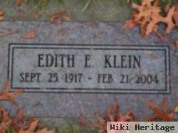 Edith E Klein