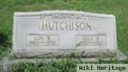 Mary Ella Whiteside Hutchison