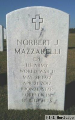 Norbert J Mazzarelli