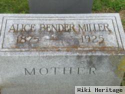 Alice Bender Miller